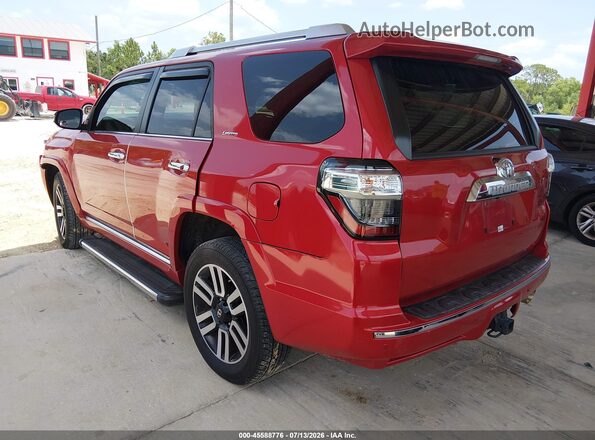 JTEKU5JR3P6097141 2023 TOYOTA 4RUNNER Red Trasero izquierdo