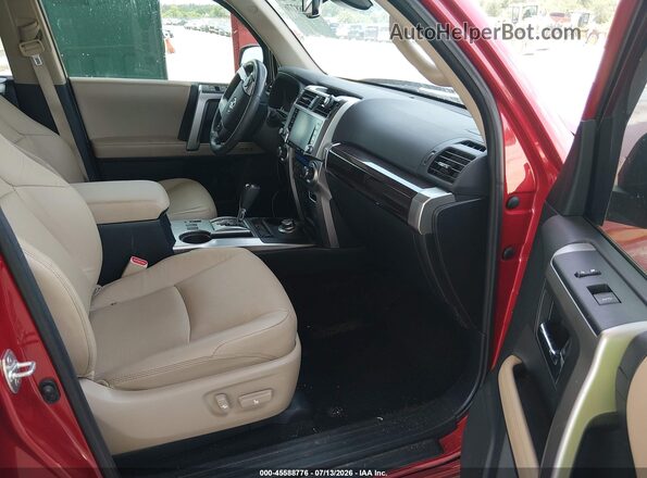 JTEKU5JR3P6097141 2023 TOYOTA 4RUNNER Red Vista interior delantera