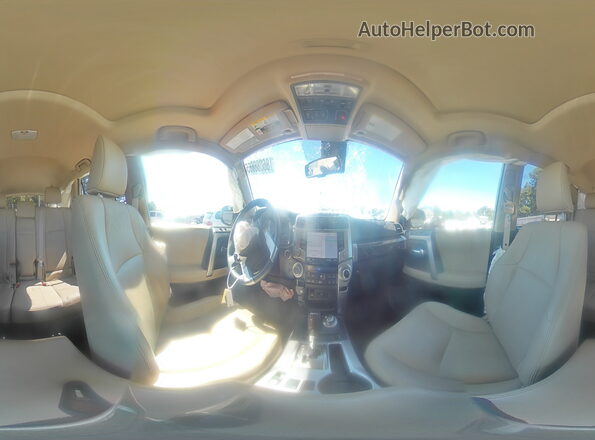 JTEKU5JR3P6158150 2023 TOYOTA 4RUNNER White Панорамний вид салону 360°