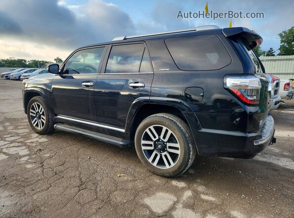 JTEKU5JR4N6000638 2022 TOYOTA 4RUNNER Черный Задняя левая четверть