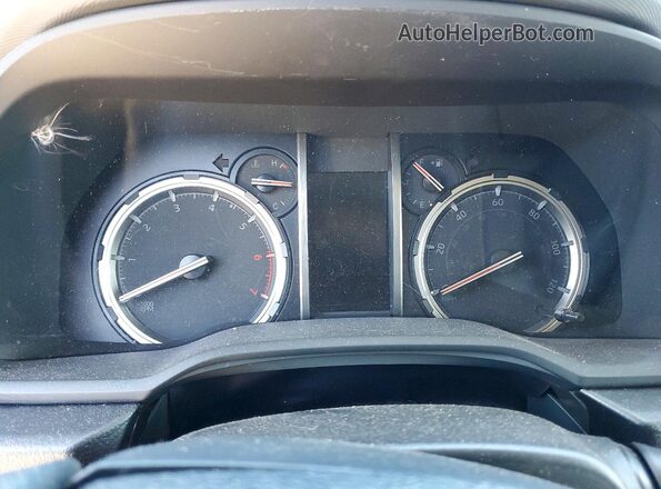 JTEKU5JR6N6006862 2022 TOYOTA 4RUNNER Blue Widok zestawu wskaźników