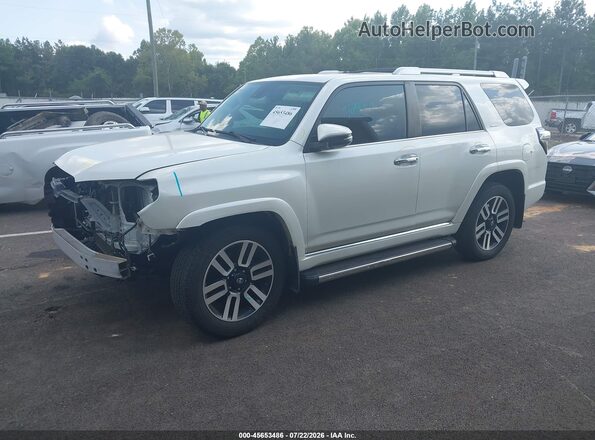 JTEKU5JR9M5960669 2021 TOYOTA 4RUNNER White Vista tres cuartos delantera izquierda
