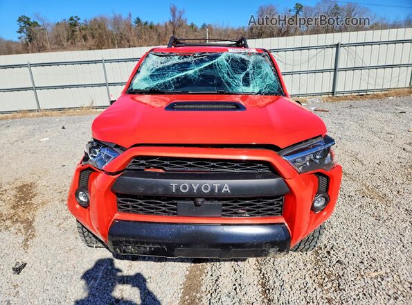 JTELU5JR4P6152278 2023 TOYOTA 4RUNNER Orange Vista frontal