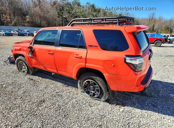 JTELU5JR4P6152278 2023 TOYOTA 4RUNNER Orange Trasero izquierdo