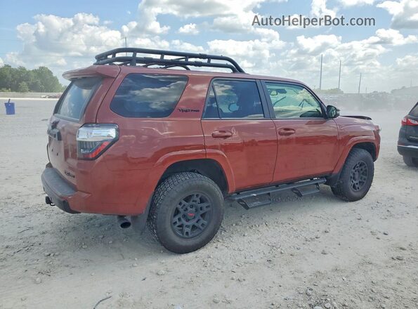 JTELU5JRXR6273478 2024 TOYOTA 4RUNNER Оранжевый Задняя правая четверть