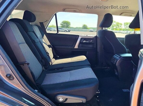 JTEMU5JR0M5948144 2021 TOYOTA 4RUNNER Серый Вид задних сидений