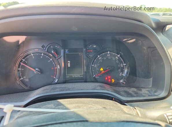 JTEMU5JR0M5948144 2021 TOYOTA 4RUNNER Серый Вид щитка приборов