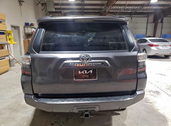 JTEMU5JR2M5867999 2021 TOYOTA 4RUNNER Серый Вид сзади