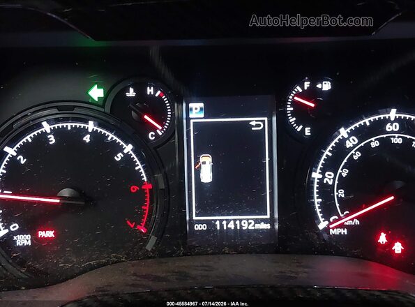 JTEMU5JR2M5933922 2021 TOYOTA 4RUNNER White უკანა სავარძლების ხედი