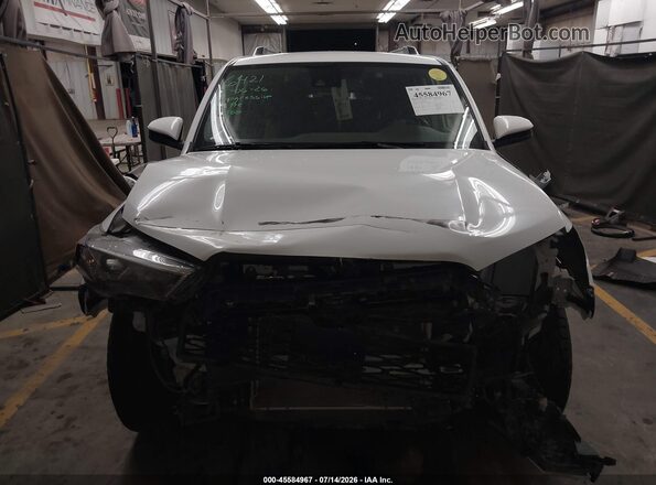 JTEMU5JR2M5933922 2021 TOYOTA 4RUNNER White უკანა სალონის ხედი