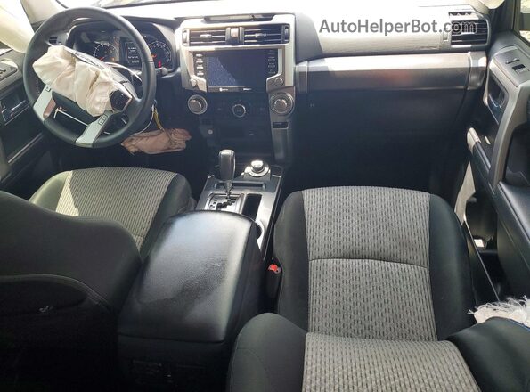 JTEMU5JR3M5869907 2021 TOYOTA 4RUNNER Синий Вид панели приборов