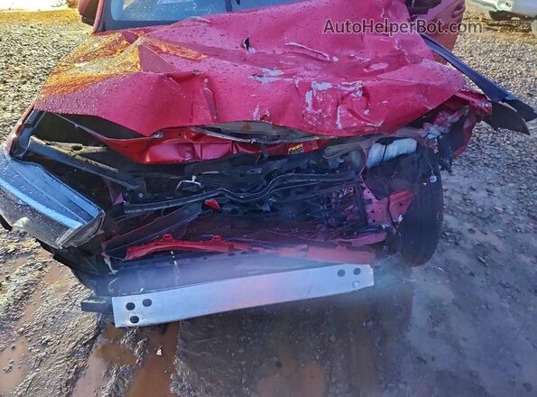 JTEMU5JR3P6127022 2023 TOYOTA 4RUNNER Red Widok komory silnika