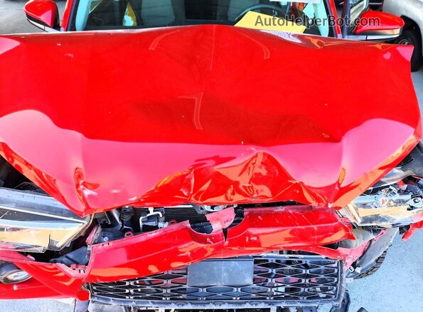 JTEMU5JR4M5882942 2021 TOYOTA 4RUNNER Red ძრავის განყოფილების ხედი