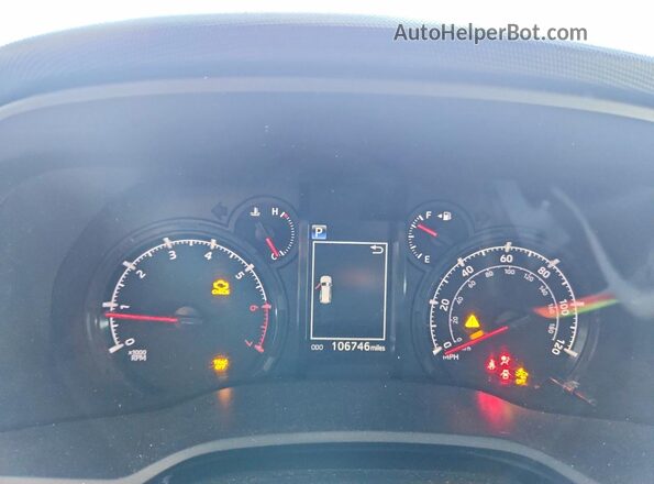 JTEMU5JR4M5882942 2021 TOYOTA 4RUNNER Red ხელსაწყოთა პანელის ხედი