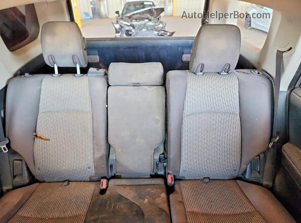 JTEMU5JR5M5933283 2021 TOYOTA 4RUNNER Silver უკანა სავარძლების ხედი