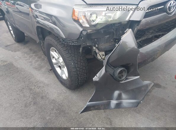 JTEMU5JR5N6007784 2022 TOYOTA 4RUNNER Gray Դիմացի տեսք