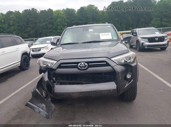 JTEMU5JR5N6007784 2022 TOYOTA 4RUNNER Gray Սարքավորումների վահանակի տեսք
