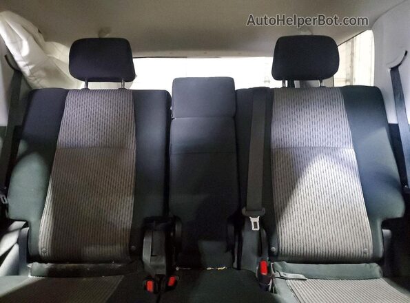 JTEMU5JR5N6042504 2022 TOYOTA 4RUNNER White Rear seats view