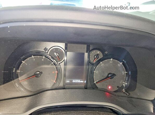 JTEMU5JR5R6271352 2024 TOYOTA 4RUNNER Silver Вид щитка приладів