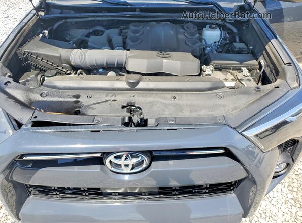 JTEMU5JR8R6266436 2024 TOYOTA 4RUNNER Black Շարժիչի բաժամունքի տեսք