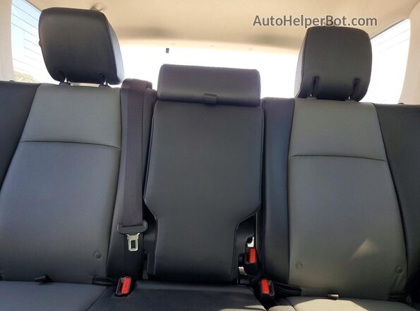 JTENU5JR1P6200506 2023 TOYOTA 4RUNNER Белый Вид задних сидений