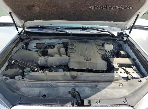 JTENU5JR1R6231774 2024 TOYOTA 4RUNNER White ძრავის განყოფილების ხედი
