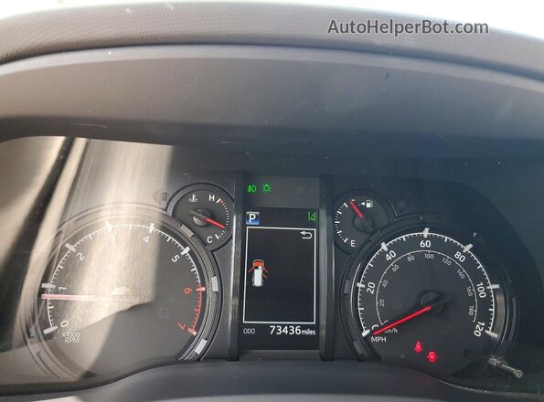 JTENU5JR1R6231774 2024 TOYOTA 4RUNNER White ხელსაწყოთა პანელის ხედი