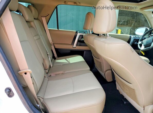 JTENU5JR1R6231774 2024 TOYOTA 4RUNNER White უკანა სალონის ხედი