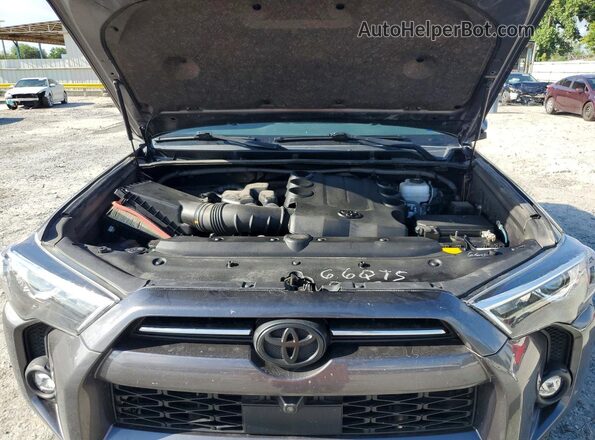 JTENU5JR2P6098679 2023 TOYOTA 4RUNNER Gray Widok wnętrza z tyłu