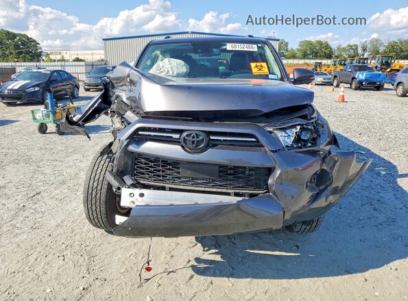 JTENU5JR3M5853307 2021 TOYOTA 4RUNNER Gray Widok z przodu