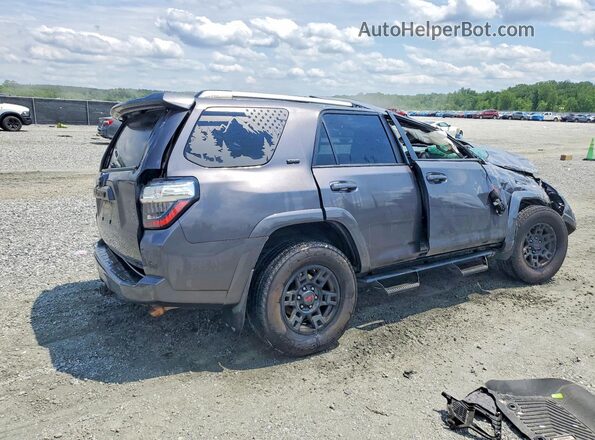 JTENU5JR3M5882628 2021 TOYOTA 4RUNNER Gray Հետևի աջ