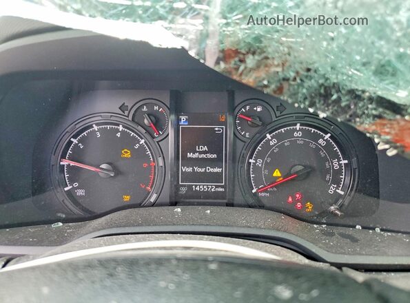 JTENU5JR3M5882628 2021 TOYOTA 4RUNNER Gray Սարքավորումների վահանակի տեսք