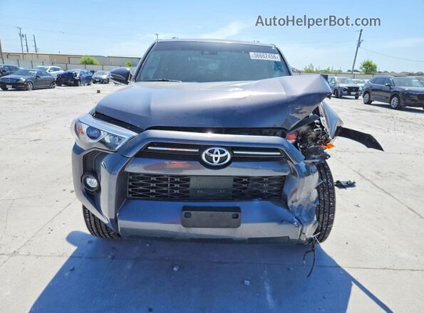 JTENU5JR3N6045793 2022 TOYOTA 4RUNNER Gray წინა ხედი