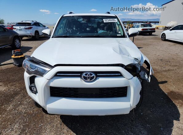 JTENU5JR6M5946029 2021 TOYOTA 4RUNNER White Դիմացի տեսք