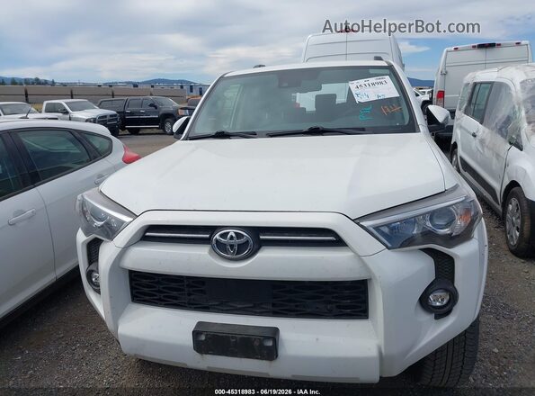 JTENU5JR6P6191057 2023 TOYOTA 4RUNNER White Вид щитка приладів