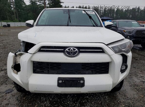 JTENU5JR8M5903148 2021 TOYOTA 4RUNNER White წინა ხედი