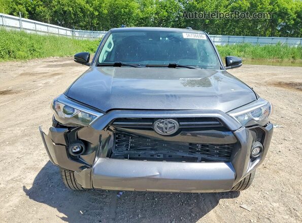 JTENU5JR8N5992852 2022 TOYOTA 4RUNNER Gray Widok z przodu