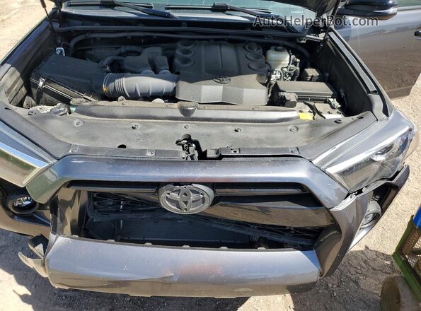 JTENU5JR8N5992852 2022 TOYOTA 4RUNNER Gray Widok komory silnika