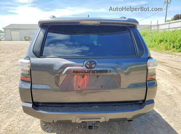 JTENU5JR8N5992852 2022 TOYOTA 4RUNNER Gray Widok z tyłu