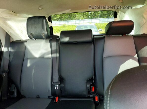 JTENU5JR8N5992852 2022 TOYOTA 4RUNNER Gray Widok tylnych siedzeń
