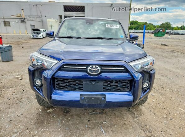 JTENU5JR8P6130969 2023 TOYOTA 4RUNNER Blue Vista frontal