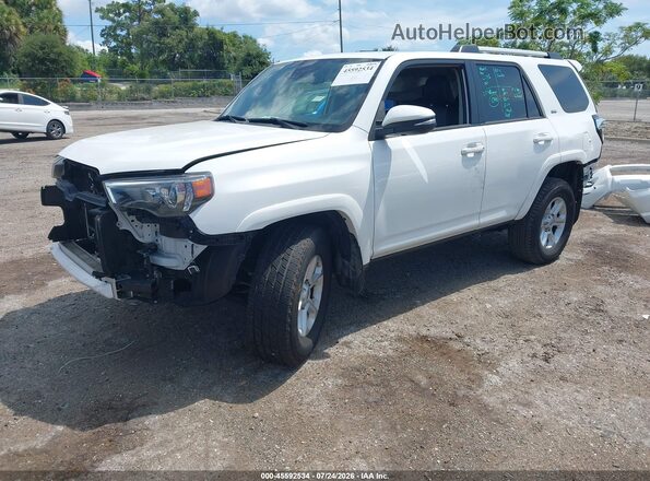 JTENU5JR8P6140160 2023 TOYOTA 4RUNNER White Vista tres cuartos delantera izquierda