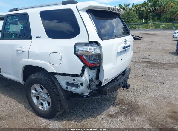 JTENU5JR8P6140160 2023 TOYOTA 4RUNNER White Vista frontal