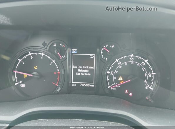 JTENU5JR9N6059939 2022 TOYOTA 4RUNNER White Вид задніх сидінь