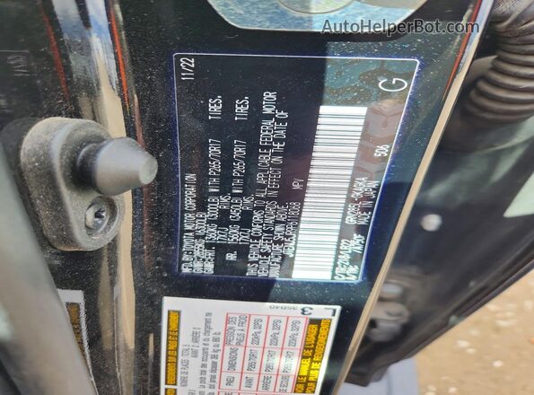 JTENU5JR9P6118068 2023 TOYOTA 4RUNNER Угольный Вид наклейки с VIN-кодом