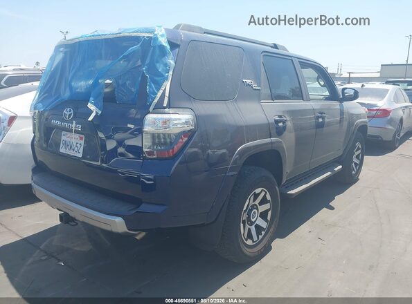 JTEPU5JR0R6290680 2024 TOYOTA 4RUNNER Blue Հետևի աջ