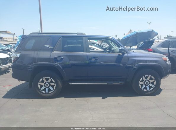 JTEPU5JR0R6290680 2024 TOYOTA 4RUNNER Blue Սալոնի հետևի տեսք
