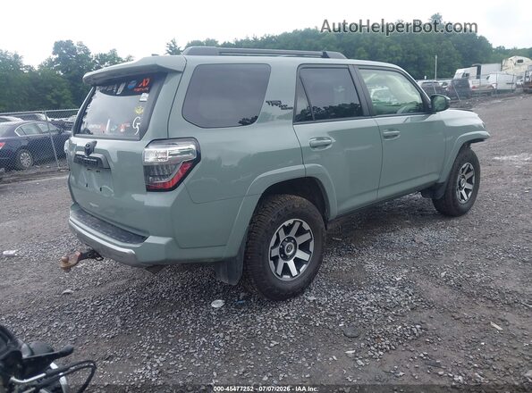 JTEPU5JR1P6098486 2023 TOYOTA 4RUNNER Gray Հետևի աջ
