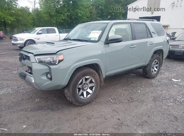 JTEPU5JR1P6098486 2023 TOYOTA 4RUNNER Gray Առջևի ձախ երեք քառորդ տեսարան