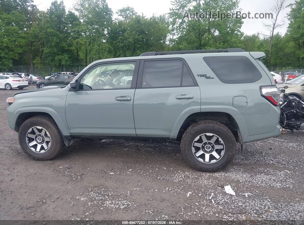 JTEPU5JR1P6098486 2023 TOYOTA 4RUNNER Gray Սալոնի 360 աստիճան տեսք